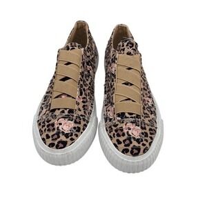 Blowfish Malibu Marley‎ Leopard Floral Slip-On Sneakers 7